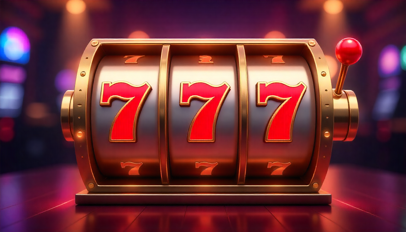Um painel de casino online vibrante com slots, roleta e cartas
